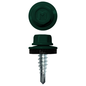 Саморез по металлу Daxmer 4,8х19 RAL 6005 (250) сверло №2