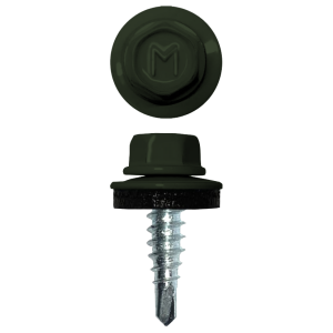 Саморез по металлу Daxmer 4,8х19 RAL 6020 (250) сверло №2