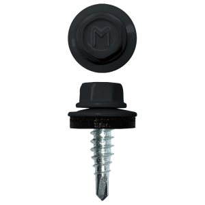 Саморез по металлу Daxmer 4,8х19 RAL 7016 (250) сверло №2
