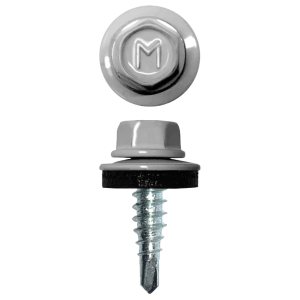 Саморез по металлу Daxmer 4,8х19 RAL 9003 (250) сверло №2