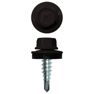 Саморез по металлу Daxmer 4,8х19 RAL 9005 (250) сверло №2