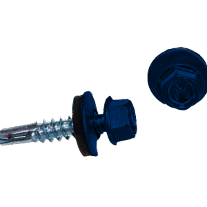 Саморез по металлу Daxmer 5,5х25 RAL 5002 (250) сверло №3