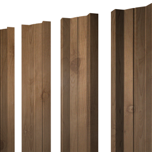 Штакетник М-образный А с прямым резом 0,45 Print Premium Pine Wood Fresh