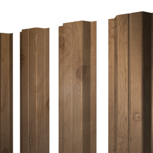 Штакетник П-образный A с прямым резом 0,45 Print Premium Pine Wood Fresh