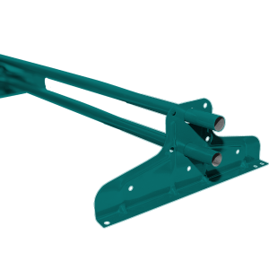 Снегозадержатель Стандарт Т4 d 25 RAL 5021 (3м)