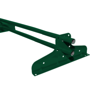Снегозадержатель Стандарт Т4 d 25 RAL 6005 (3м)