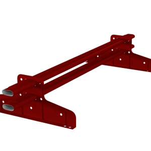 Снегозадержатель Стандарт Т4 d 40х20 RAL 3011 (1м)