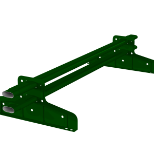 Снегозадержатель Стандарт Т4 d 40х20 RAL 6002 (1м)