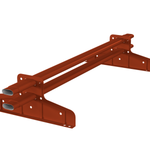 Снегозадержатель Стандарт Т4 d 40х20 RAL 8004 (1м)