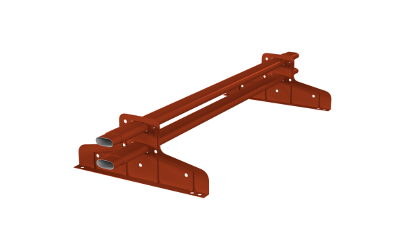 Снегозадержатель Стандарт Т4 d 40х20 RAL 8004 (1м)