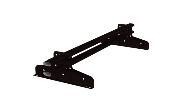 Снегозадержатель Стандарт Т4 d 40х20 RAL 9005 (1м)