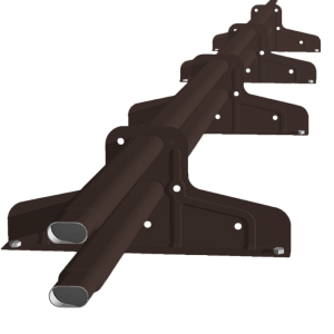 Снегозадержатель Стандарт Т4 d 40х20 RR 32 (3м)