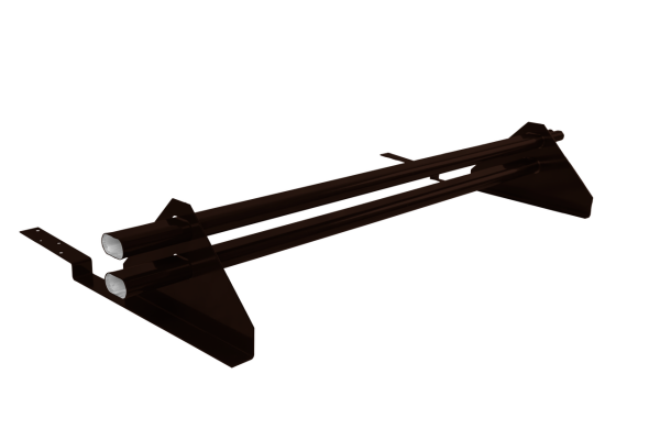 Снегозадержатель трубчатый для композитной черепицы RAL 8019 (1м)