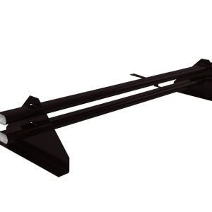 Снегозадержатель трубчатый для композитной черепицы RAL 9005 (1м)