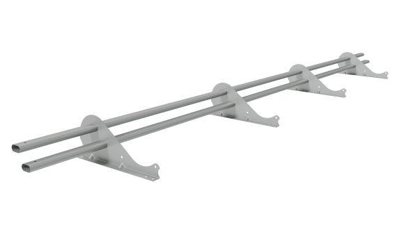 Снегозадержатель трубчатый Snow Kit RAL 9006 3м