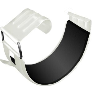 Соединитель желоба GL PE 125 мм RAL 9003 сигнальный белый