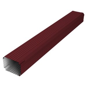 Труба гофрированная Vortex Lite 76х102х1000мм PE RAL 6005 зеленый мох