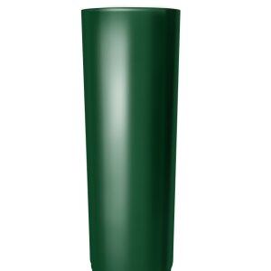 Труба круглая GL PU 90 мм 3 м RAL 6005 зеленый мох