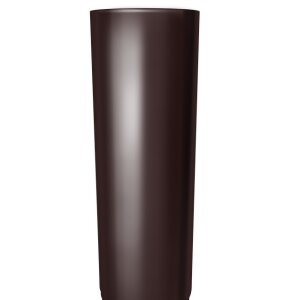 Труба круглая GL PU 90 мм 3 м RAL 8017 шоколад