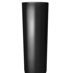 Труба круглая GL PU 90 мм 3 м RAL 9005 черный