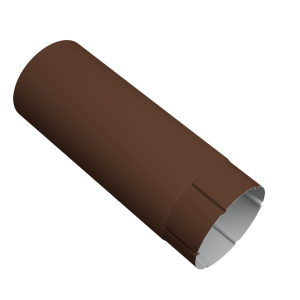 Труба круглая Vortex Project 146мм 2 м RAL 8017 шоколад