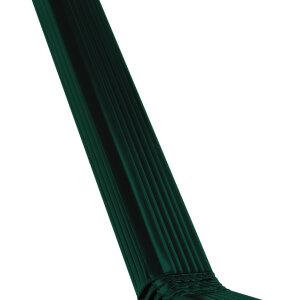 Труба прямоугольная с коленом Vortex 3м RAL 6005
