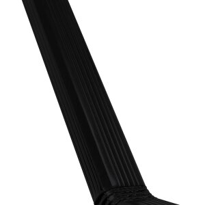 Труба прямоугольная с коленом Vortex Matt 1м RAL 9005