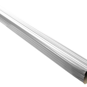 Труба прямоугольная Vortex 1м RAL 9003