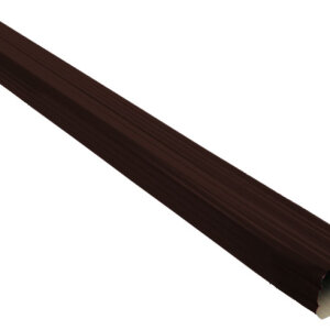 Труба прямоугольная Vortex Matt 1м RAL 8017
