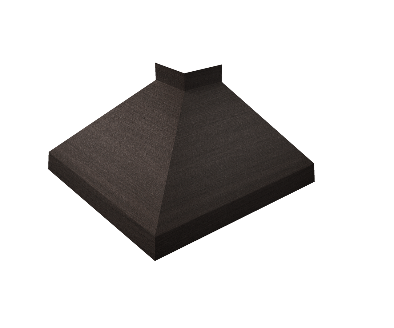 Угол отлива внешний 100 0,45 Print Elite с пленкой Coffee Wood TwinColor
