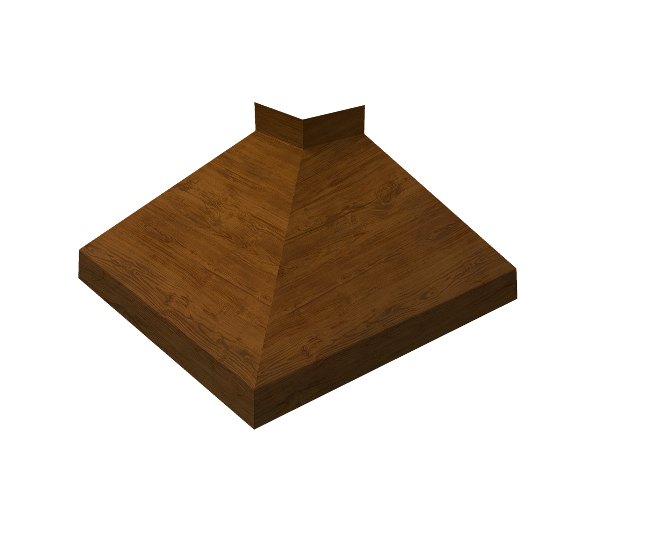 Угол отлива внешний 150 0,45 Print Elite с пленкой Golden Wood TwinColor