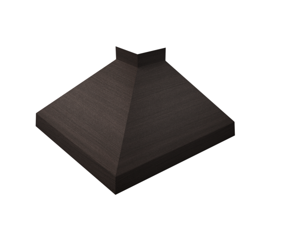 Угол отлива внешний 200 0,45 Print Elite с пленкой Coffee Wood TwinColor