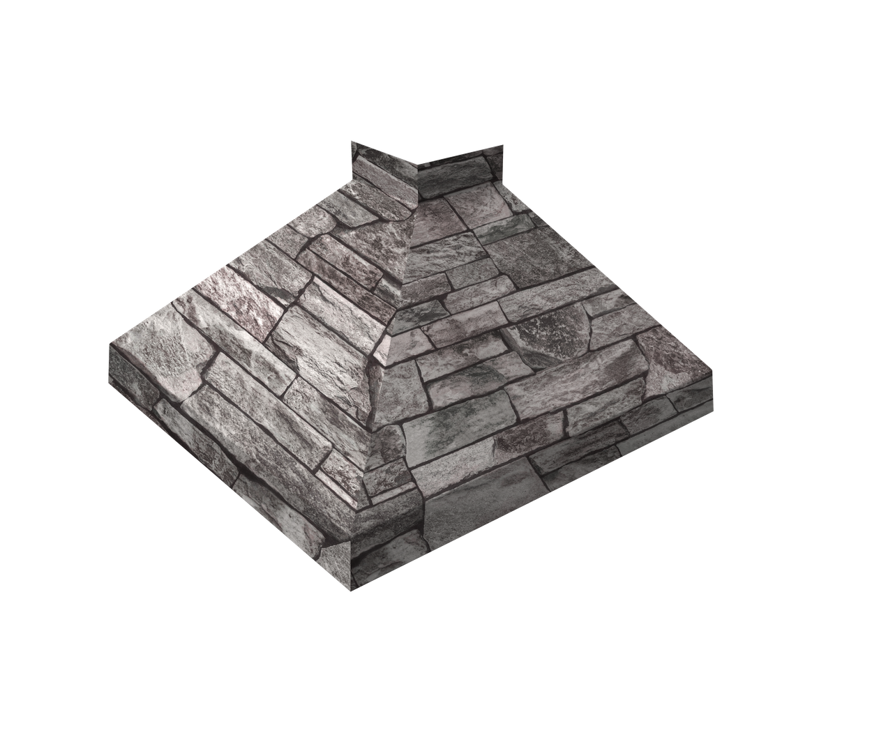 Угол отлива внешний 250 0,45 Print Elite с пленкой Fine Stone TwinColor