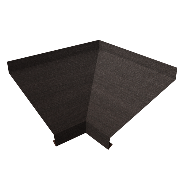 Угол отлива внутренний 150 0,45 Print Elite с пленкой Coffee Wood TwinColor