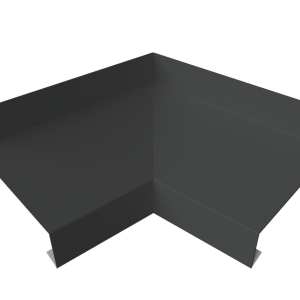 Угол отлива внутренний 50 0,45 Drap TX с пленкой RAL 7016 антрацитово-серый