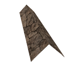 Угол внешний 110х110 0,45 Print Elite King Stone TwinColor (3м)