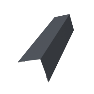 Угол внешний 40х40 0,45 Drap ST RAL 7024 мокрый асфальт (3м)