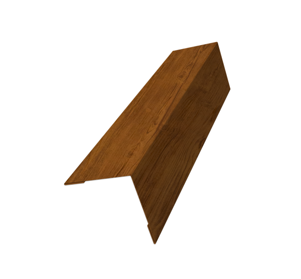 Угол внешний 40х40 0,45 Print Elite Golden Wood TwinColor (2м)