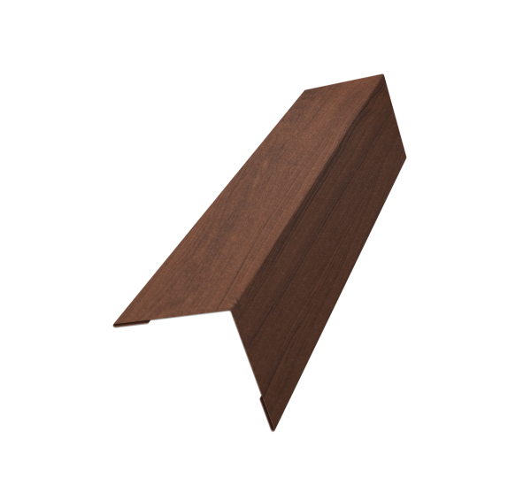 Угол внешний 50х50 0,45 Print Elite Choco Wood TwinColor (2м)