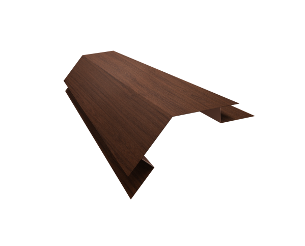 Угол внешний сложный 75х75 135 градусов 0,45 Print Elite Choco Wood TwinColor (2м)