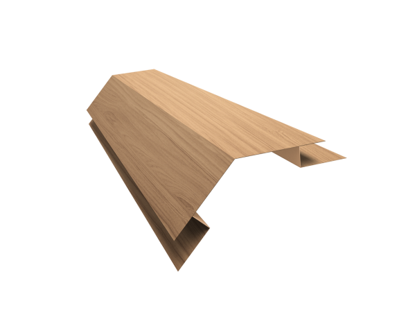 Угол внешний сложный 75х75 135 градусов 0,45 Print Elite Honey Wood TwinColor (2м)