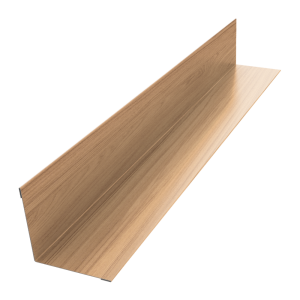 Угол внутренний 40х40 0,45 Print Elite Honey Wood TwinColor (3м)