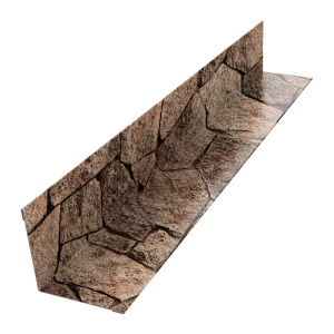 Угол внутренний 40х40 0,45 Print Elite King Stone TwinColor (2м)