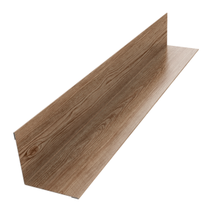 Угол внутренний 70х70 0,45 Print Elite White Wood TwinColor (2м)
