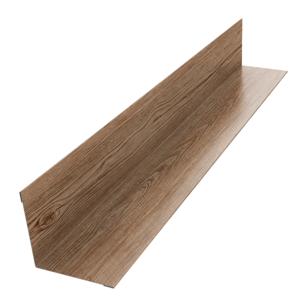 Угол внутренний 70х70 0,45 Print Elite White Wood TwinColor (3м)