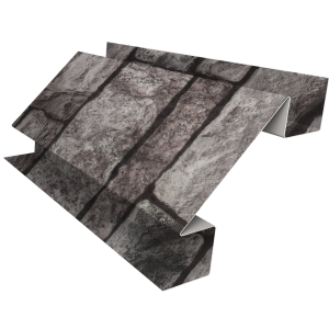 Угол внутренний сложный 75мм 0,45 Print Elite Fine Stone TwinColor (2м)