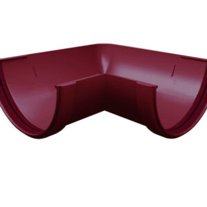 Угол желоба 90 град.Классика 120 ПВХ Grand Line бордо (RAL 3005)