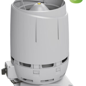 Вентилятор Vilpe Flow Eсo125S с основанием 300x300 светло-серый