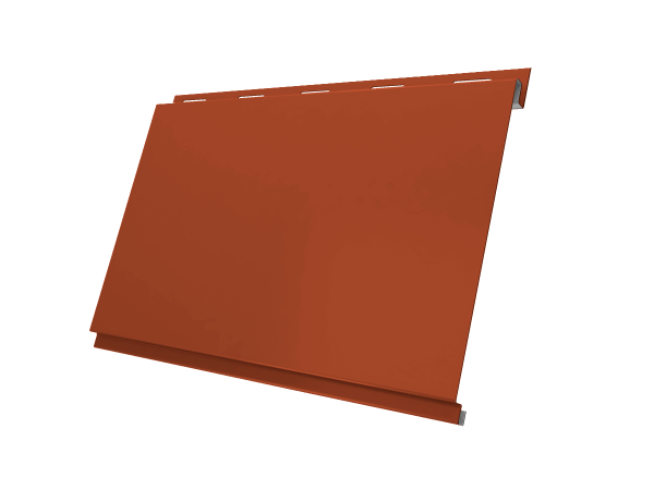 Вертикаль 0,2 classic 0,45 Drap с пленкой RAL 8004 терракота