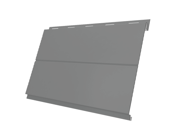 Вертикаль 0,2 line 0,45 PE RAL 9006 бело-алюминиевый